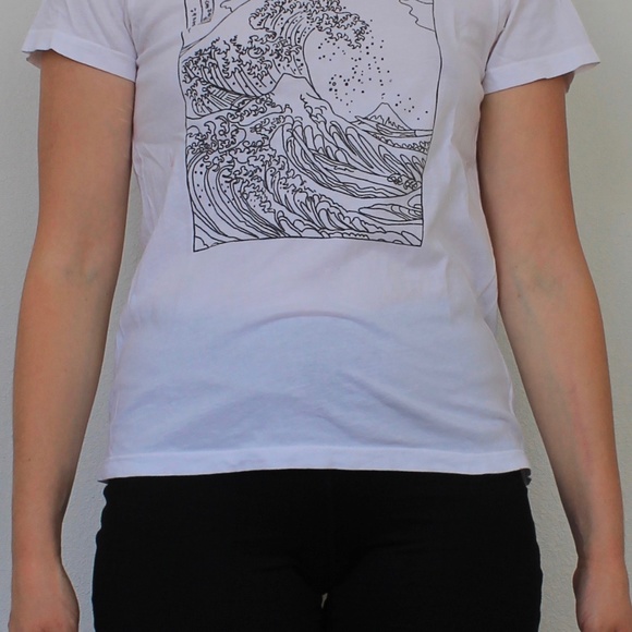 Japanese "The Wave" Tee - Picture 3 of 4